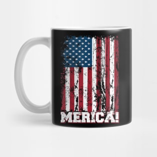 4th of July Independence Day US American Flag Patriotic Mug